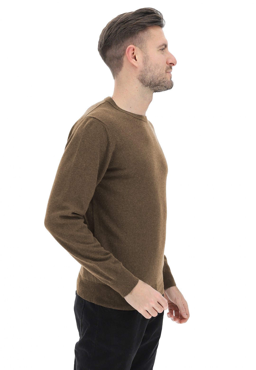 Refrigiwear Brown Wool Sweater - Fizigo